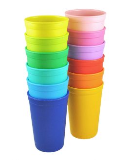 babyfootprint re-play rainbow cups