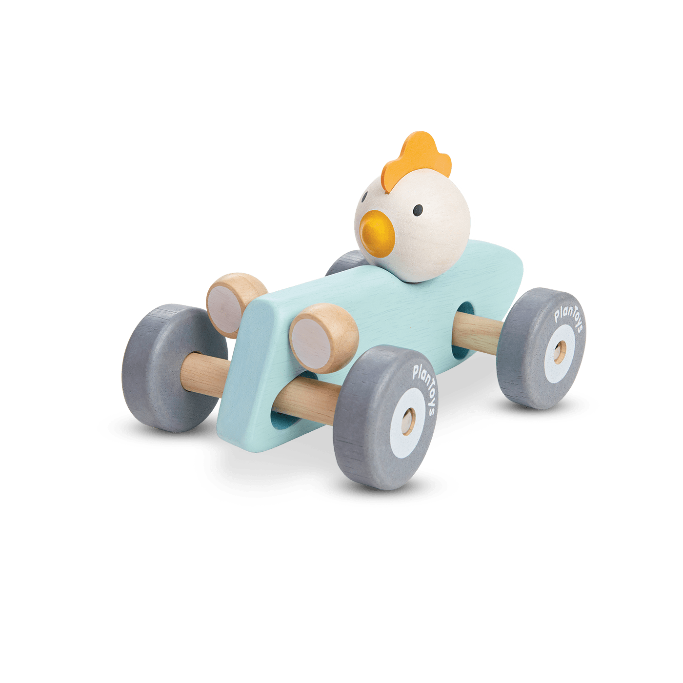 5716_PlanToys_CHICKEN_RACING_CAR_Active_Play_Imagination_Fine_Motor_Coordination_Language_and_Communications_12m_Wooden_toys_Education_toys_Safety_Toys_Non-toxic_0