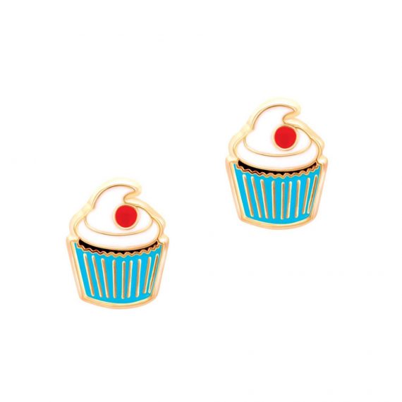 boucles d'oreilles cupcakes
