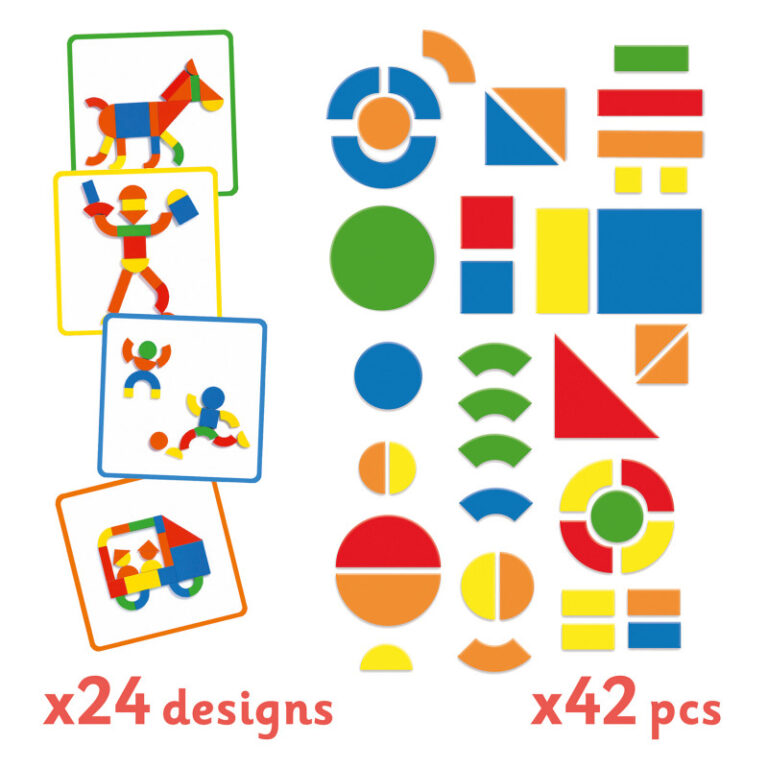 jeu magnetique geoforme djeco