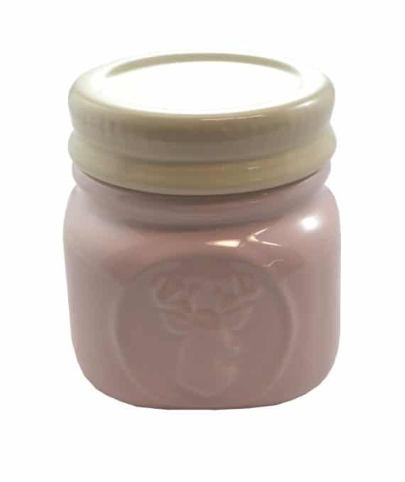 Pot ceramique rose Jar