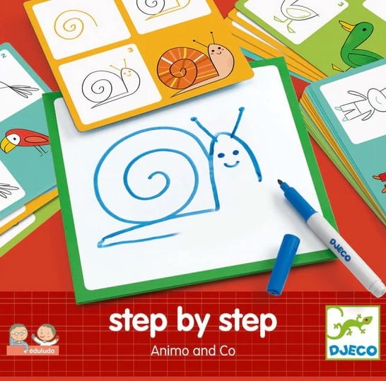 Step By Step Animaux Djeco Glup Montreal