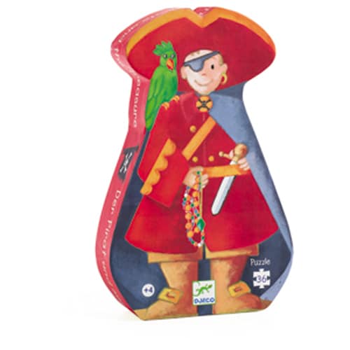 Puzzle silhouette Pirate Djeco 36 morceaux Glup Montreal