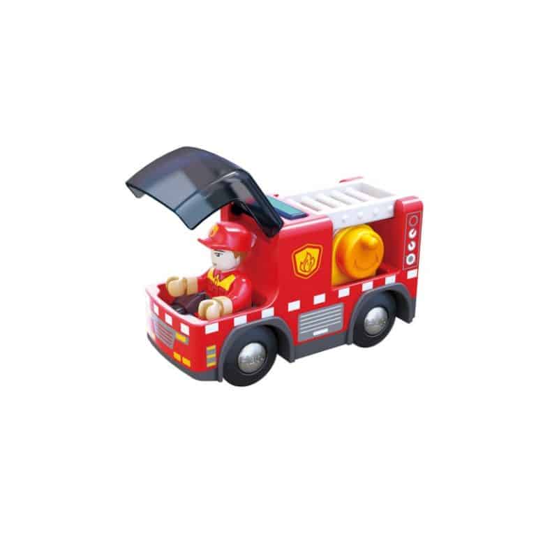hape fire truck with siren 2