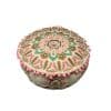 Pouf Coussin Rose et Fleurs – Image 2