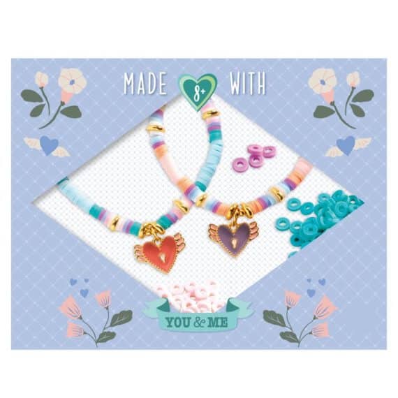 You and me Heishi coeurs Djeco Glup Montreal