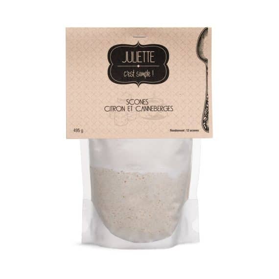 Scones Citron Canneberges Glup Montreal
