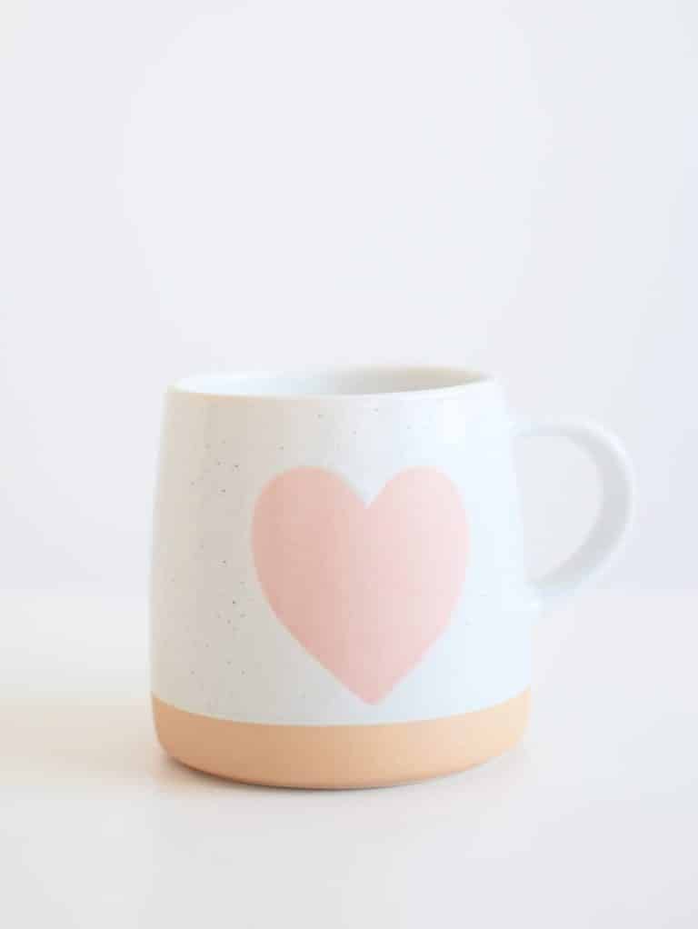 Tasse Coeur rose- Danica