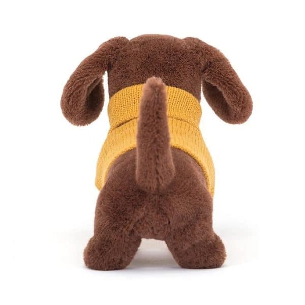 Chien Saucisse Jellycat dos Glup Montreal