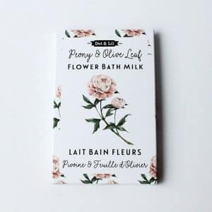 Sachet de lait de Bain Pivoine Glup Montreal