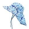 Chapeau avec cache cou Enfant dauphins-UPF50- FlapJackkids