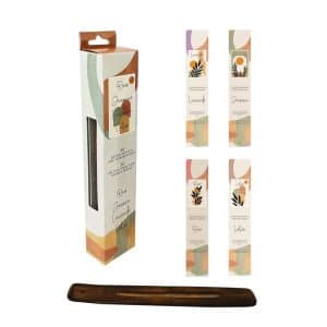 Ensemble de départ bâtons d'encens- 4 fragrances-Nostalgia