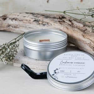 Chandelle Cachemire marocain 3.5 oz - Savonnerie Poussière D'étoile