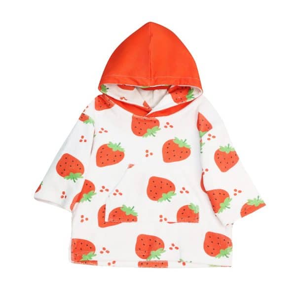 Couverture de bain fraises- Zoocchini