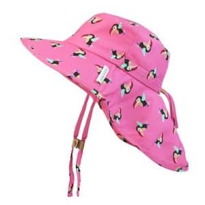Chapeau avec cache cou Enfant Toucans-FlapJackkids