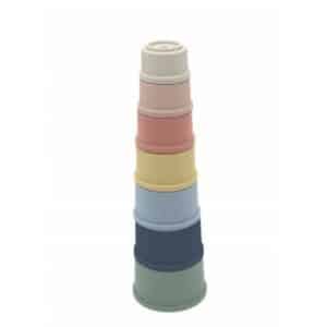 Gobelets empilables en silicone-Nouka
