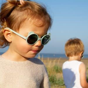 lunettes de soleil ourson vert amande incassables- KI et LA