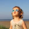 lunettes de soleil ourson rose pâle incassables- KI et LA