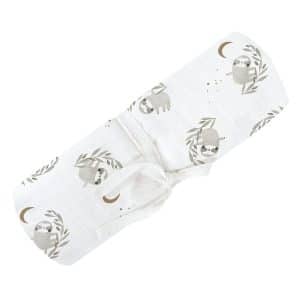 Mousseline de coton paresseux- Perlimpinpin