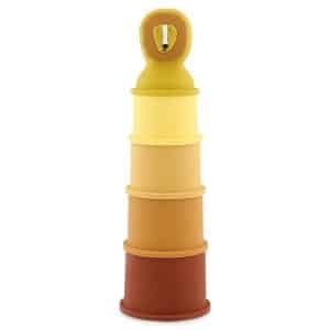 jouets de bain empilable Silicone M. Lion-Trixie