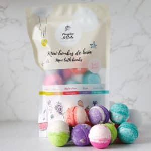Mini bombes de bain Tutti Frutti -Savonnerie Poussière d'Étoile