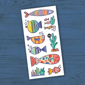 Tatouage Temporaire les poissons-Pico