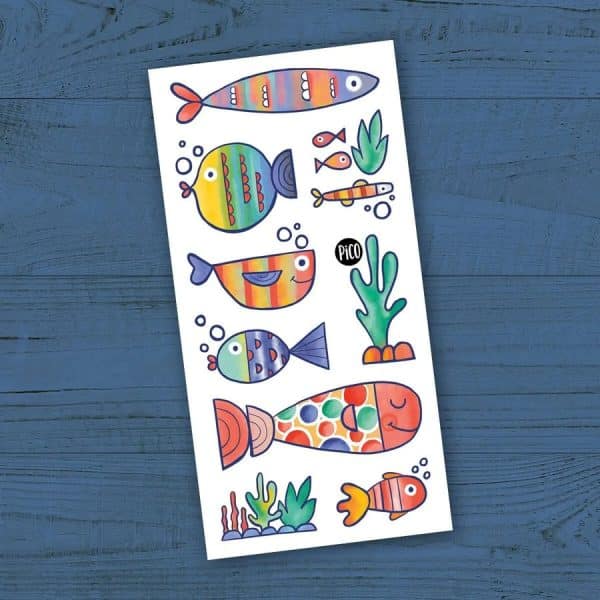 Tatouage Temporaire les poissons-Pico