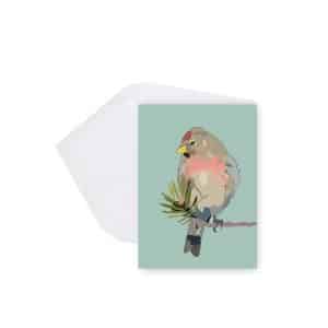 Mini-Carte de Souhaits oiseau- Lili Graffiti