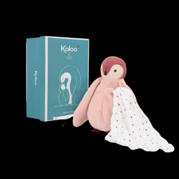 Peluche bisous pingouin-rose- Kaloo